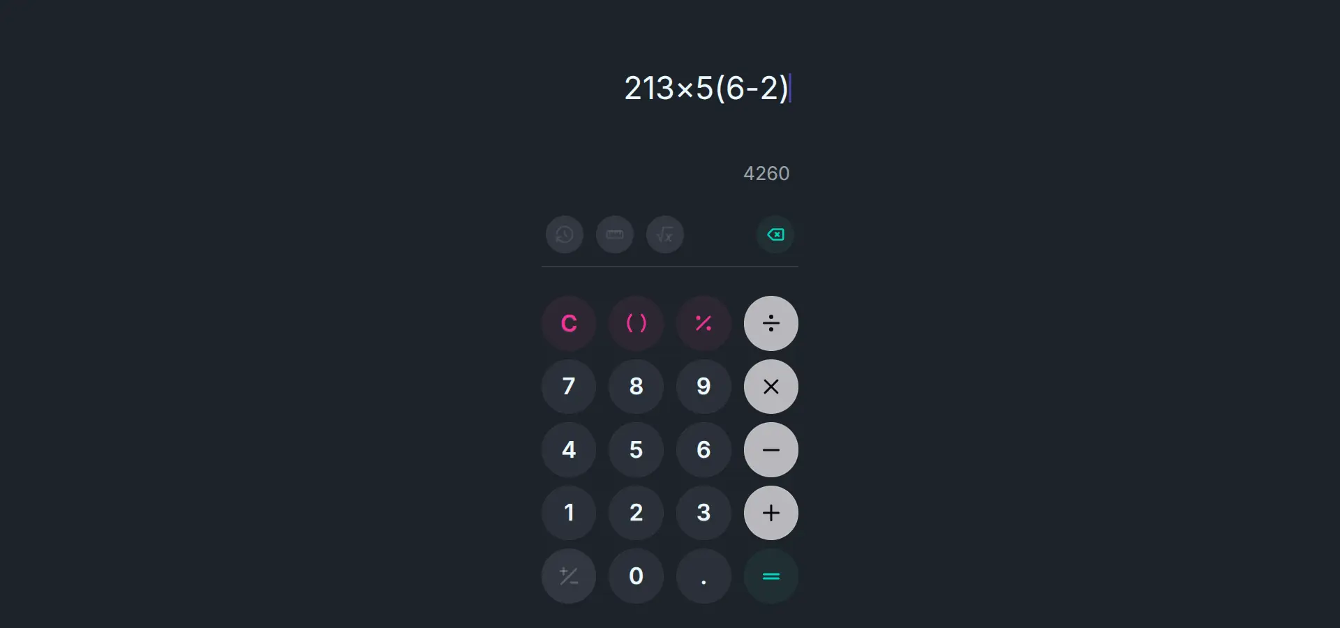 Ejemplo simple de una operación con zalk